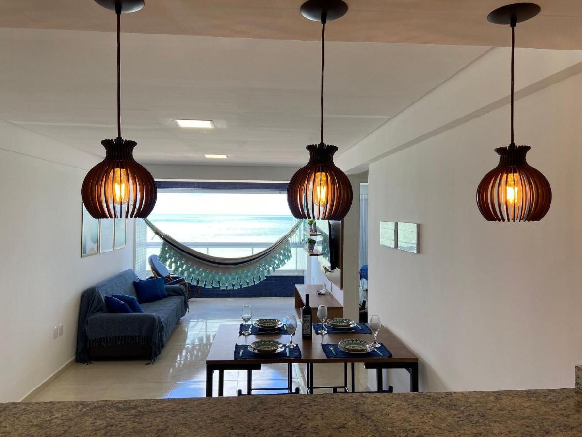 Bela Hospedagem - Flat Pe Na Areia No Bessa Com Vista Incrivel Do Mar Joao Pessoa Luaran gambar